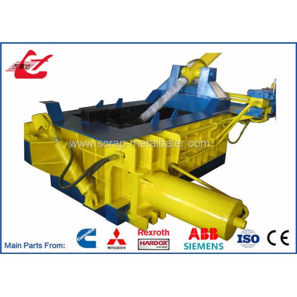 Aluminum Cans Scrap Baler Machine Hydraulic Metal Baler With Turn Out Discharging​