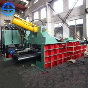 China Hydraulic Scrap Metal Baler Machine Scrap Car Press Machine 600×600 Mm Bale Size on sale