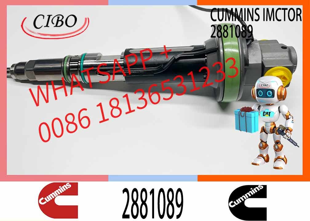 diesel parts QSK common rail fuel injector 2881089 2882130 Engine Injector 2882130 2881089