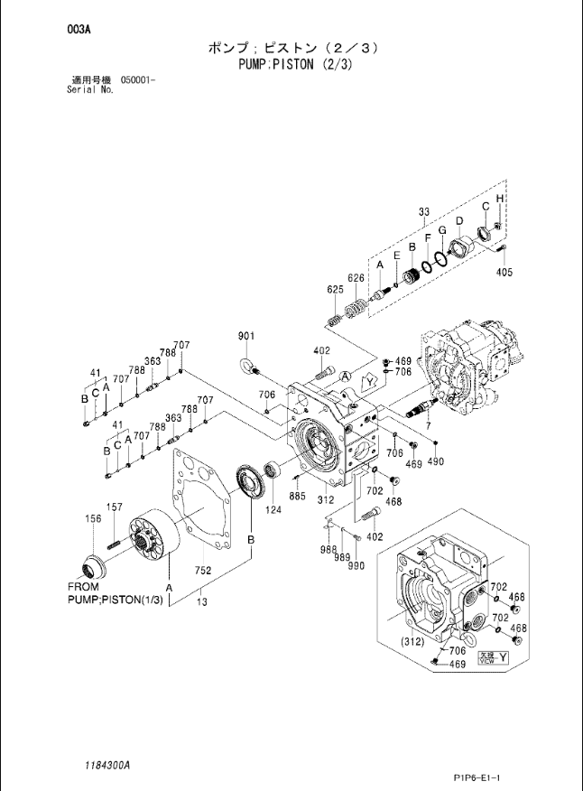VIO80-1A K7SP36K7V28 4663831 9295140 YD00013054 YD00013056 Hydraulic Main Pump Assy Piston Pump Bomba For Hitachi ZX85US-3 ZX85US-5A Excavator Parts
