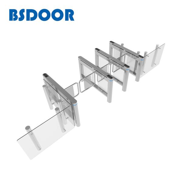 Cheap Biometric Sensors Rfid Speed Swing Turnstile Gate Facial Recognition for sale