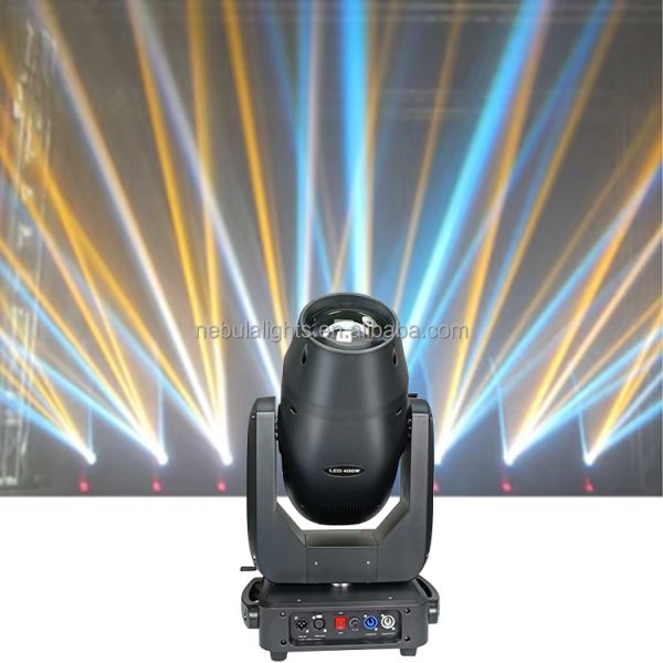 NEBULA 400W BSW LED Moving Head Light CMY CTO Color Wedding DJ Stage Lights