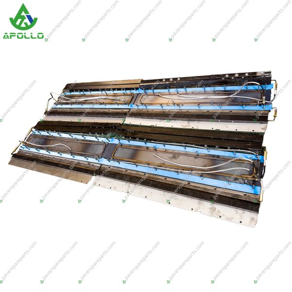 High Efficiency Asphalt Paver Screed Plates Easy Assembly AB600-3TV PN 2310246 Paver Machine Parts