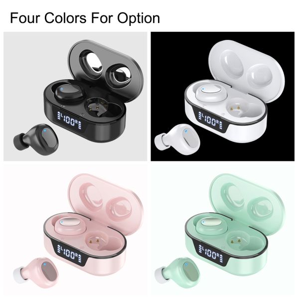 150 Hours Lightweight Wireless Earbuds Mini BT 5.0 Smart Wireless Headsets