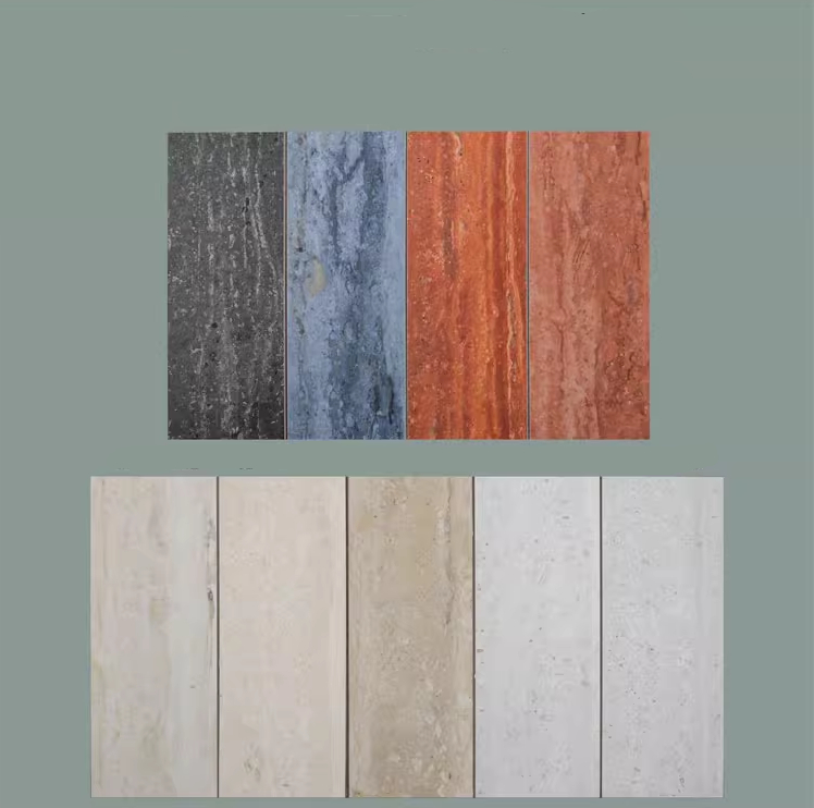600*1200 Luxury Travertine Glazed Matted Floor Tiles for Living Room Villa Kitchen Wall