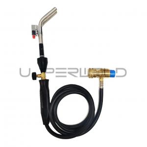 Quality Customized Support Push Button Ignition Mapp Gas Propane Brazing Torch with Two Burner OEM wholesale