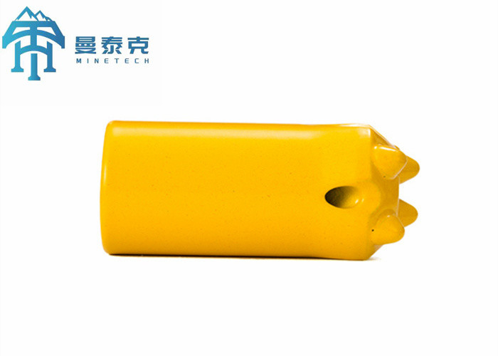 Red 32mm Tapered Button Bit For Granite Rock 50/55/65mm Skirt Body