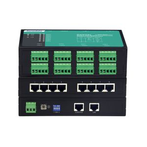 Aluminum Alloy Modbus Ethernet Gateway Desktop Mounting Installation