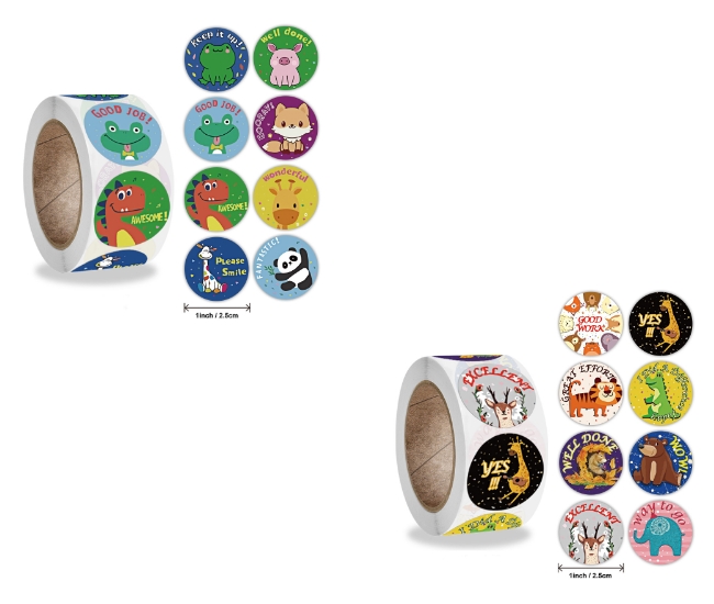 Custom Sticker Labels Shape Customization with Heat Resistance Glue and Customization