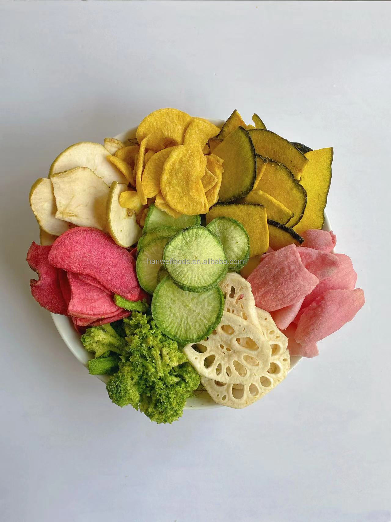 Tropical Mixed Healthy Vegetable Snacks