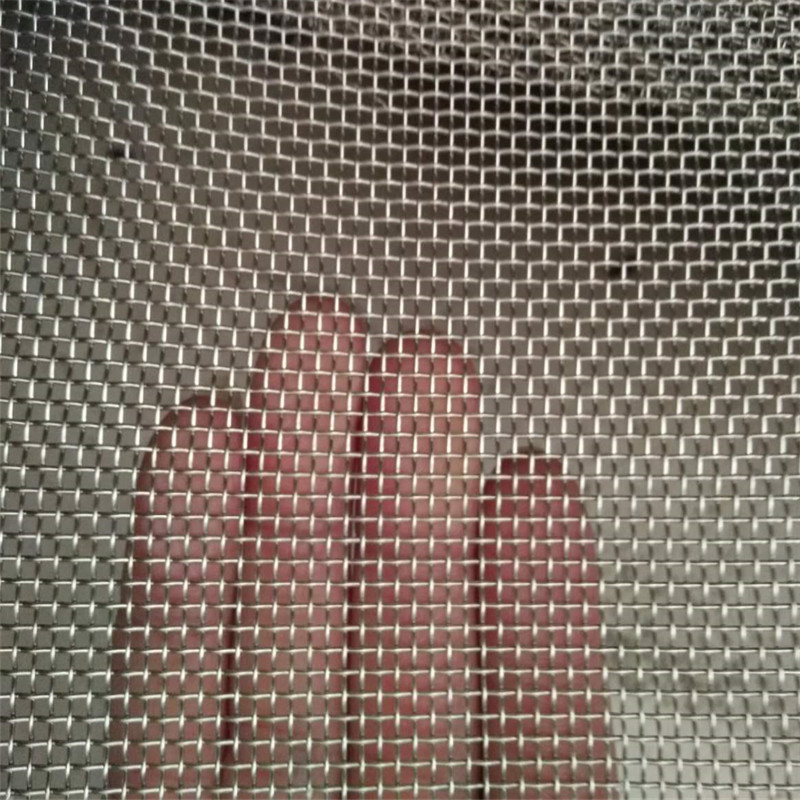 Square Hole SUS 304 Anti Theft Stainless Steel Insect Screen Mesh