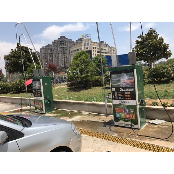 Coin Operated Car Wash Station Equipment With 5.5kw Total Power Two Phase Voltage