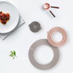 Customised Waterproof Easy To Clean Silicone Placemats And Coasters Silicone