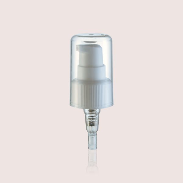 JY503-01C 24/410 Ribbed PP Plastic Treatment Cream Pump
