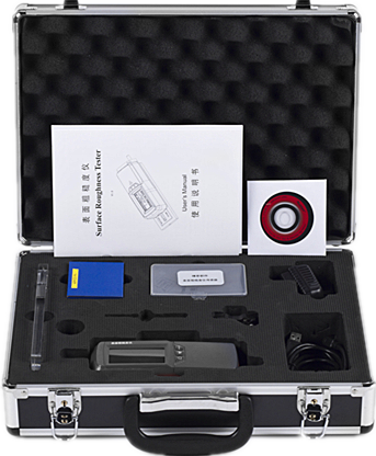 Ra Ry Rq Rz Digital Surface Roughness Tester Machine Matrix LCD Display