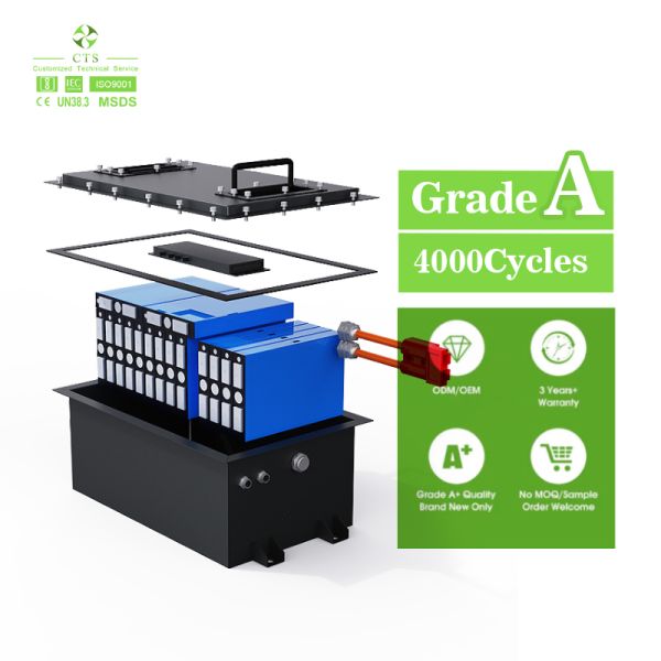 Custom 96V 200Ah 72V 150Ah High Quality LFP Battery for Electric Sightseeing Cart 51.2V 105Ah 150Ah Lithium Battery Pack for Electric Golf Cart