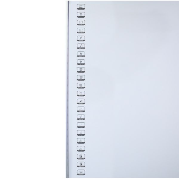 Multi Functional All In One Infrared Smart TV Interactive Whiteboard For Training Teaching RoHS CE