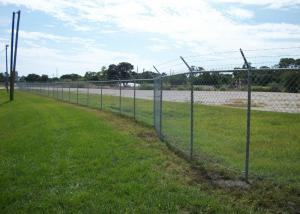 Quality 11.5ga 6m Width High Security Chain Link Fence For Commercial wholesale