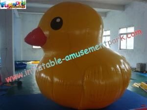 China Yellow Airtight Duck Inflatable Inflatable Water Toys  , Water Floating Duck on sale
