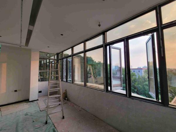 Large Aluminum Casement Windows Waterproof Left / Right / Top / Bottom Opening