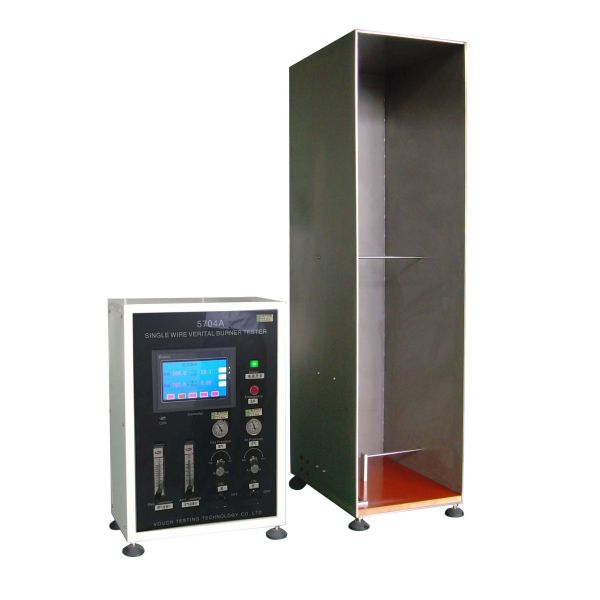 Vertical Flame Test Chamber of single cable vertical combustion tester