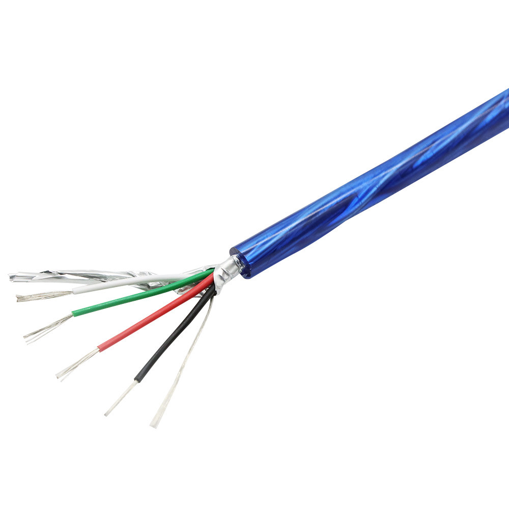 PVC Jacket Multi Conductor Electrical Cable 0.5 Inch Overall Diameter