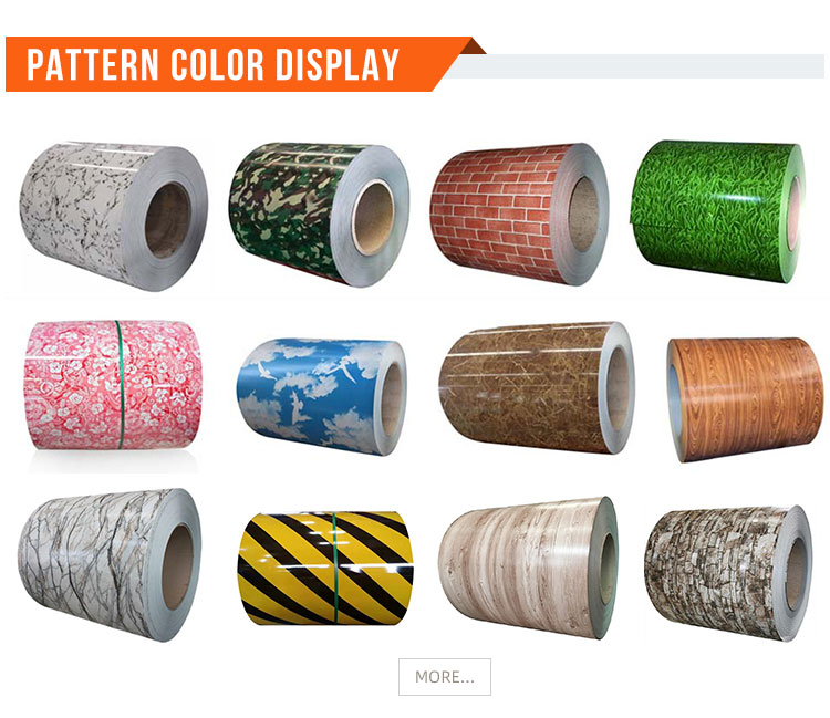 RAL Color Galv Sheet And Coil Customized PPGI Prepainted Galvanized Steel Coil Factory