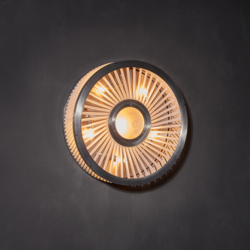 Modern Wall Sconce with 2700K Warm White Light and Iron Body for Customizable Hotel Bedside Lighting