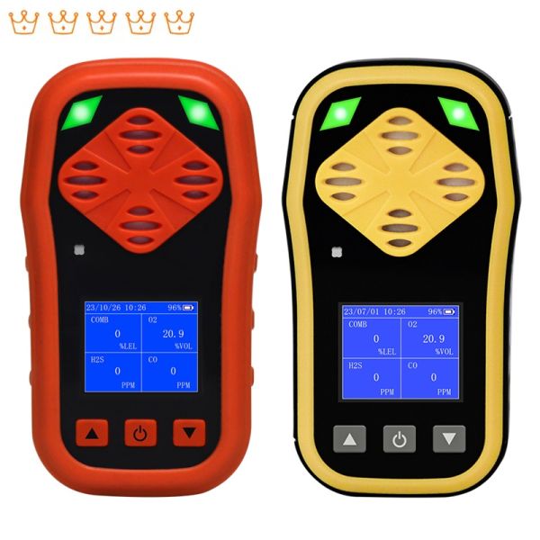 CDX4 Portable Personal Gas Detector IP65 With Rechargeable Battery