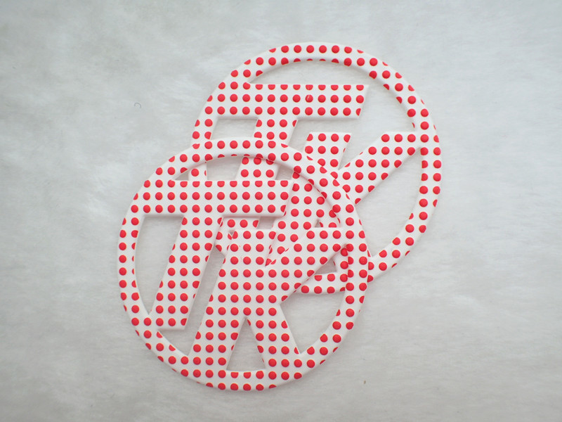 Custom Label Printing TPU Rubber Silicone Heat Transfer Clothing Labels