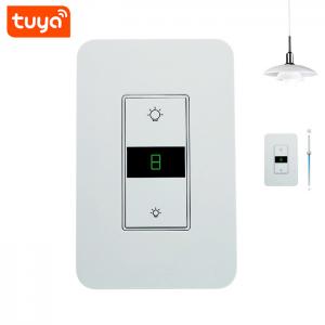 China Home Automation Apple HomeKit Wifi Three Way Dimmer Switch 90-110v Remote Control Wireless on sale