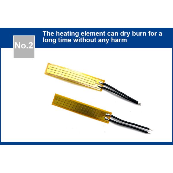 High Temperature Resistance Flexible Film Polyimide PI Heating Pad Heater