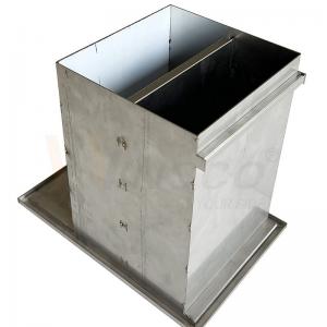 China Metal Fabrication Indoor Outdoor Stainless Steel Trash Cans on sale