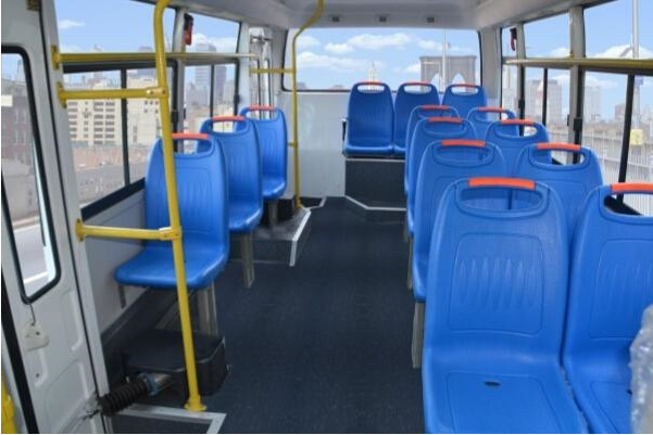 Zero Emission Dongfeng Coach Bus 10-21 Seats Automatic Transmission Energy Customize