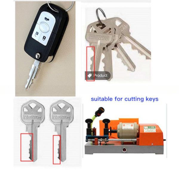 110/220V Key Cutting Machine with Steel Key Duplication Solution Provider