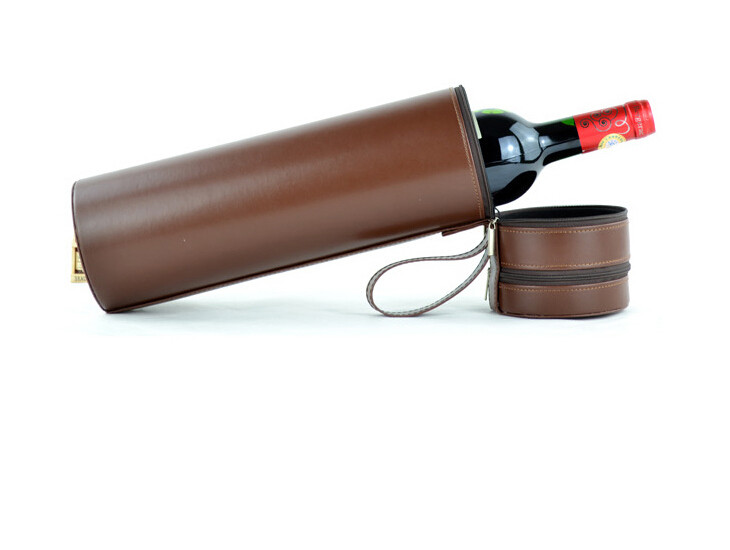 PU Leather Wine Box,Wine Case,Leather Wine Carrier