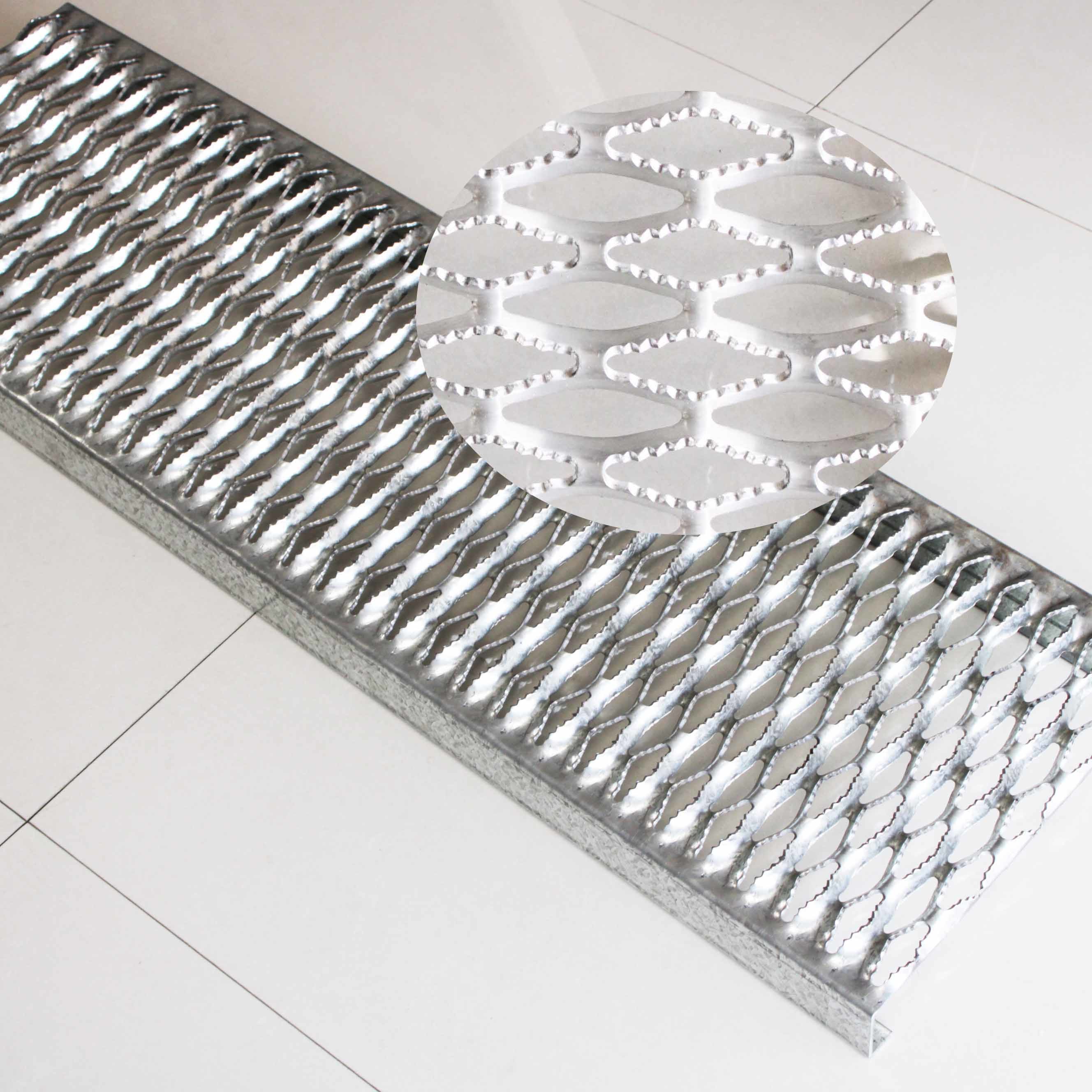 Quality Mezzanine Aluminum Safety Grating Simple And Beautiful Appearance Long Lifespan wholesale