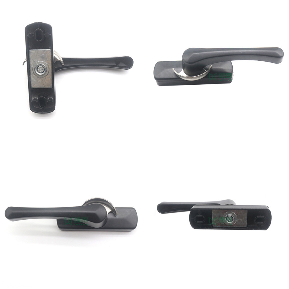 Aluminum Large Screw Cap Sliding Crescent Sash Lock For Sliding Door And Window