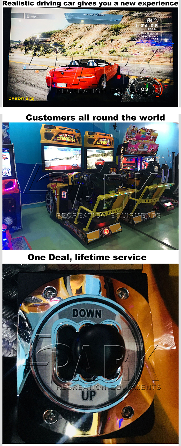 Coin Operated Arcade Play Car Racing Game Machine Need For Speed Motor Game