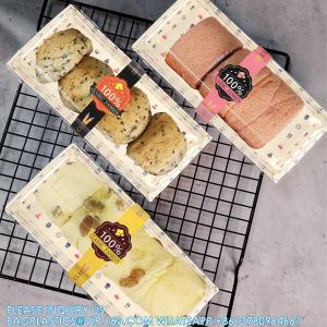 China Cake Roll Box, Swiss Roll & Pastry, Clear Dessert & Cupcake Container, Eco-Friendly Bakery Boxes With Window on sale