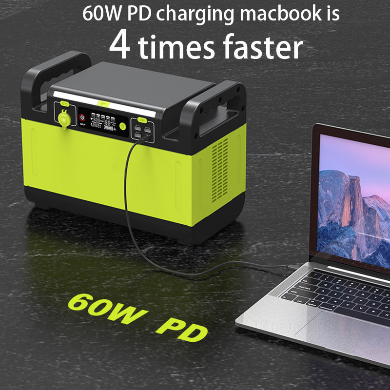 GT1500 60HZ Powerstation 1500 Watt UN38.3 Power Pack For Camping