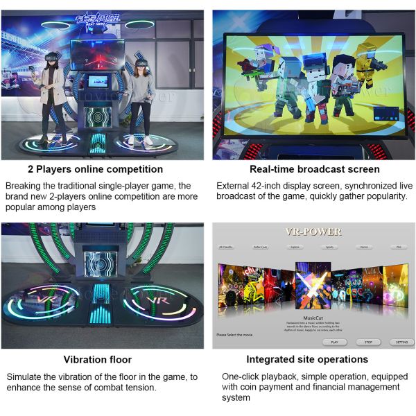 Music Training Simulator Arcade Machine Interactive Full Motion Flight VR Music Dance Game