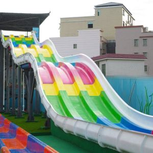 Commercial Amusement Aqua Park Equipment Toboggan Fiberglass Water Park Slides