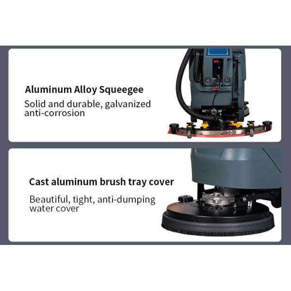 Commercial Self Driving Floor Scrubber Cleaner Machine 220V