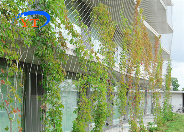 Rustproof SS Rope Mesh 1.2mm Reinforcing Metal Mesh For Climbing Plants