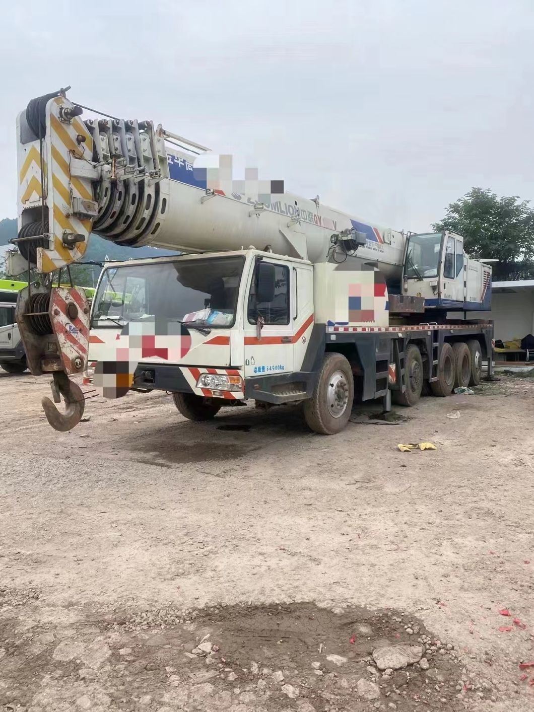 Zoomlion 110 Tons Mobile Crane Second Hand Hoisting Equipment