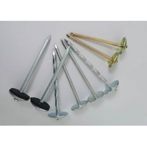 1.5"-3" Electro Galvanised Roof Nails 11 Gauge ODM