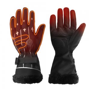 China OEM / ODM Electric Thermal Snowmobile Gloves Heated Winter Gloves One Size for Winter Outdoor Camping on sale