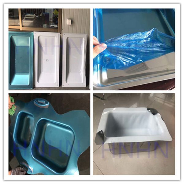 Recyclable 1000m 70mic Stainless Steel Protection Film Heavy Deep Drawing Large Drawing Depths