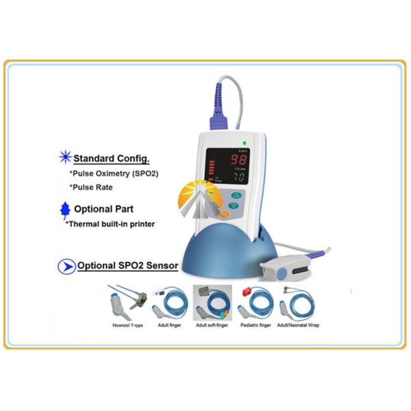 Light Handheld Pulse Oximeter , RSD 7300 Pulse Rate SpO2 Probe Pulse And Oxygen Meter